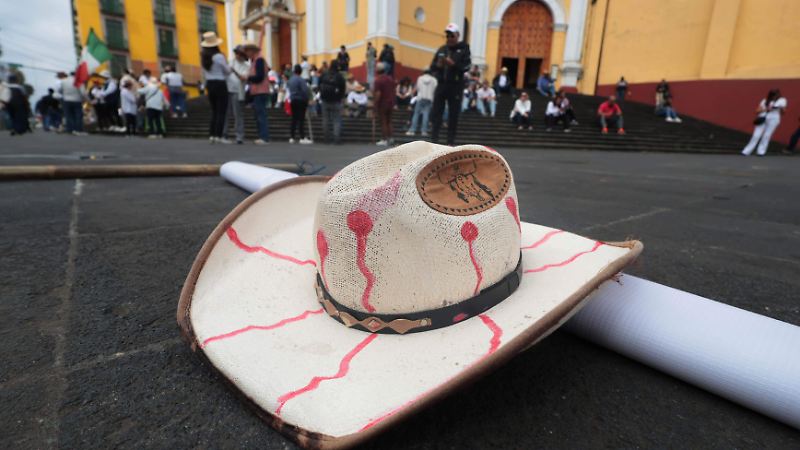 Marcha por la seguridad en Xalapa